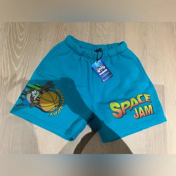 NWT MADHAPPY SPACE JAM SHORTS